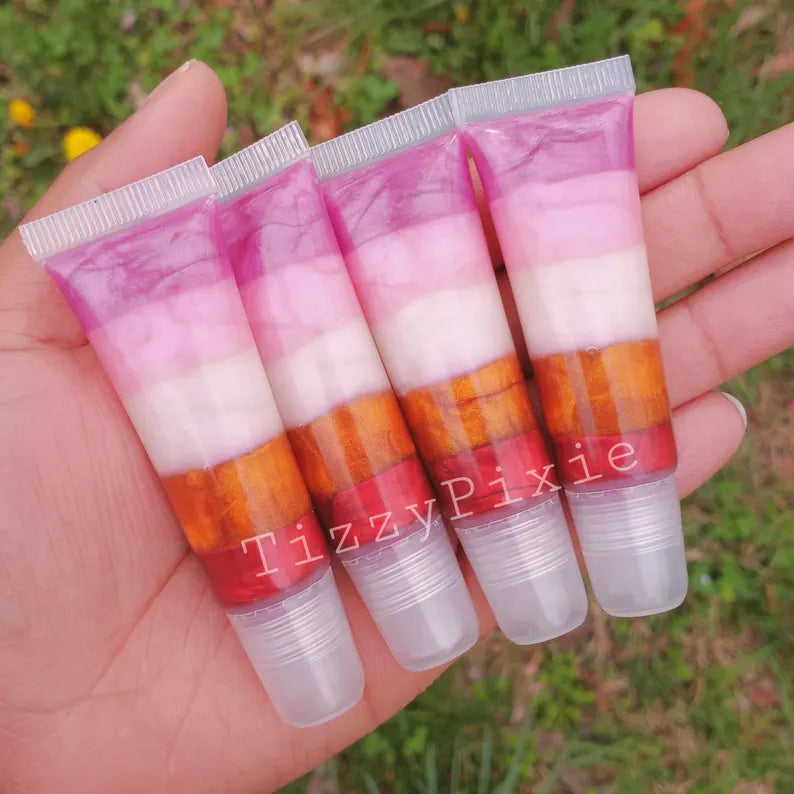 Lesbian Pride Lip Gloss