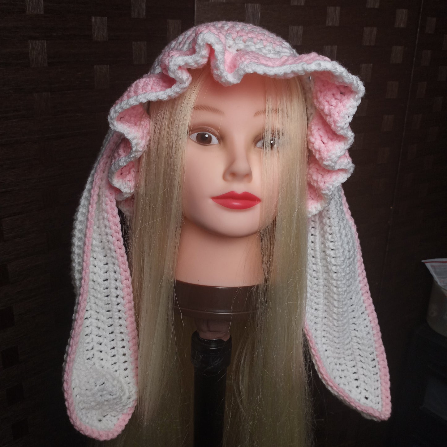 Bunny Ear Ruffle Hat
