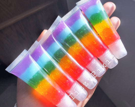 Rainbow Pride Lip Gloss