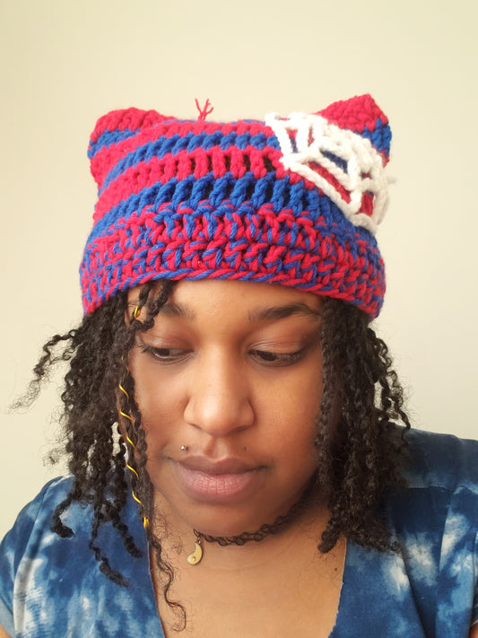 Oversized Spiderman Cat Beanie