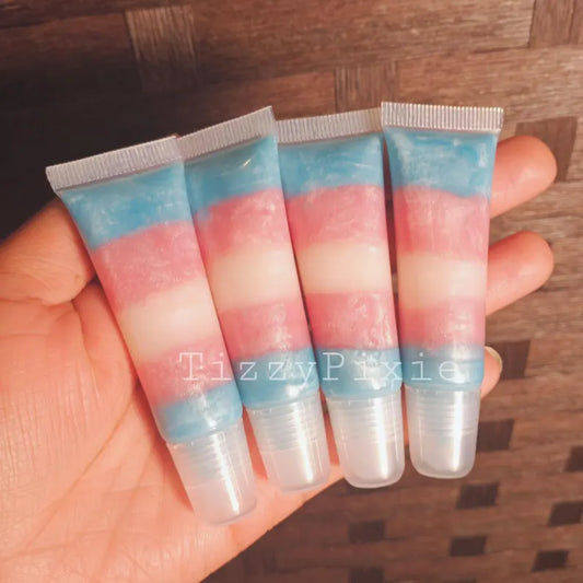 Transgender Pride Lip Gloss